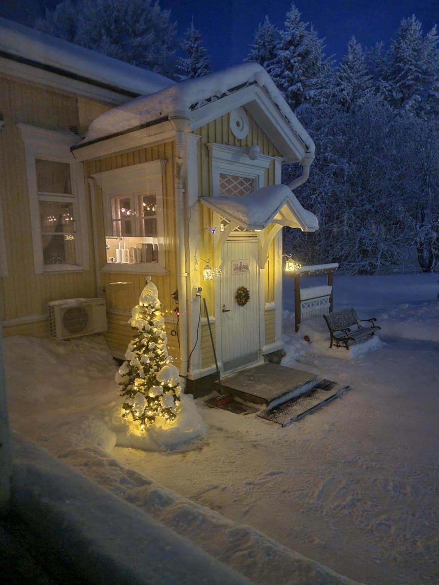Wanha Kunnantalo Apartamento Pudasjarvi Exterior foto