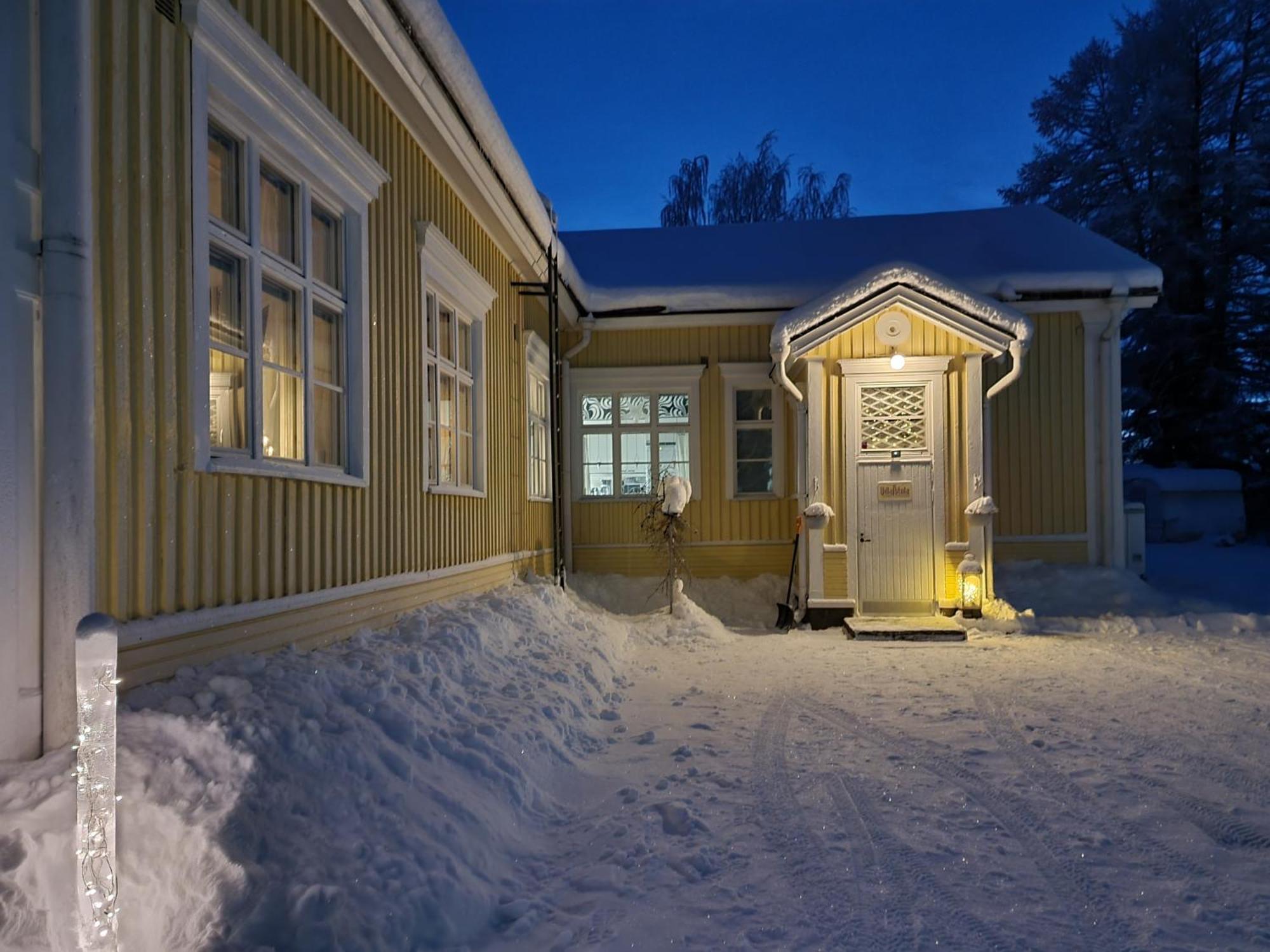 Wanha Kunnantalo Apartamento Pudasjarvi Exterior foto